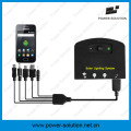 2015 Hot Sale 4W Solar System for Home Lighting with USB Solar Phone Charger